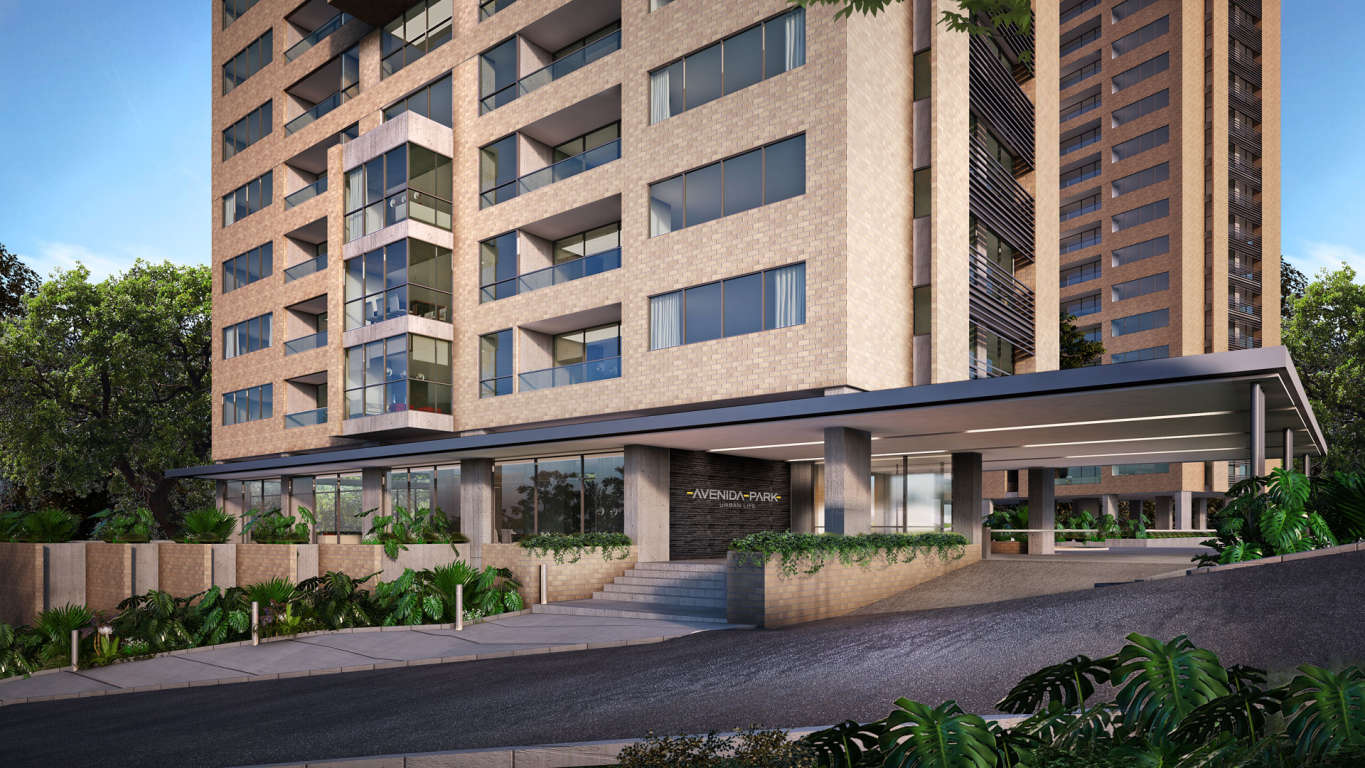Vista exterior del proyecto Avenida Park